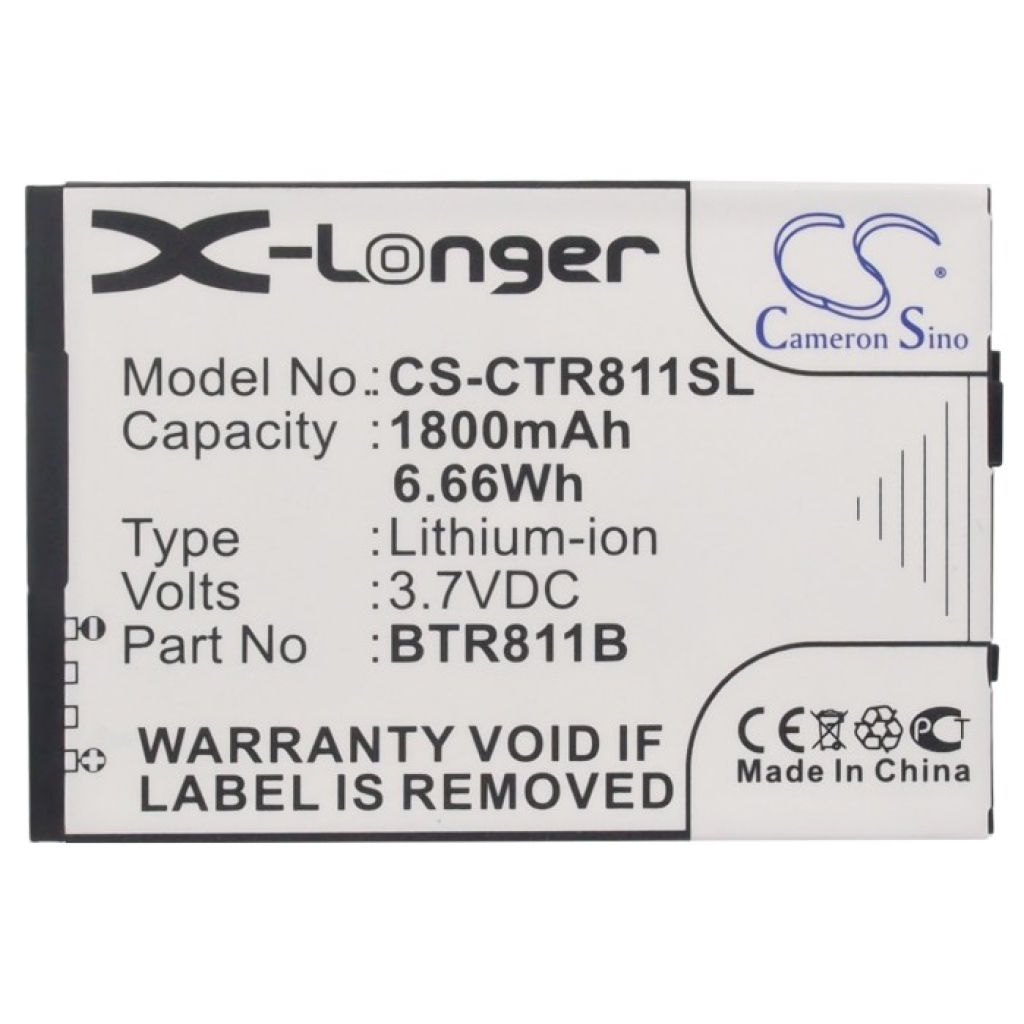 Battery Replaces BTR811B