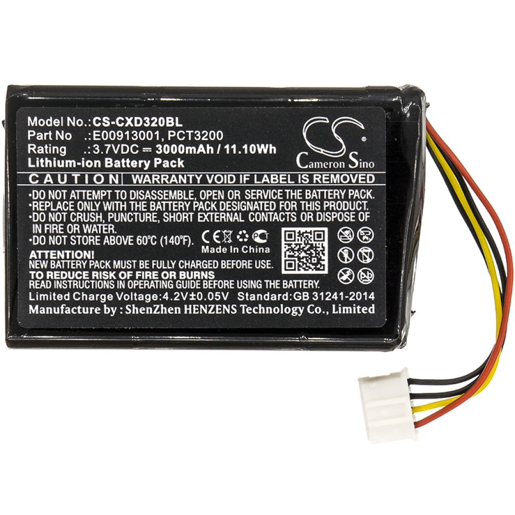 Barcode, Scanner Akkus C-one CS-CXD320BL