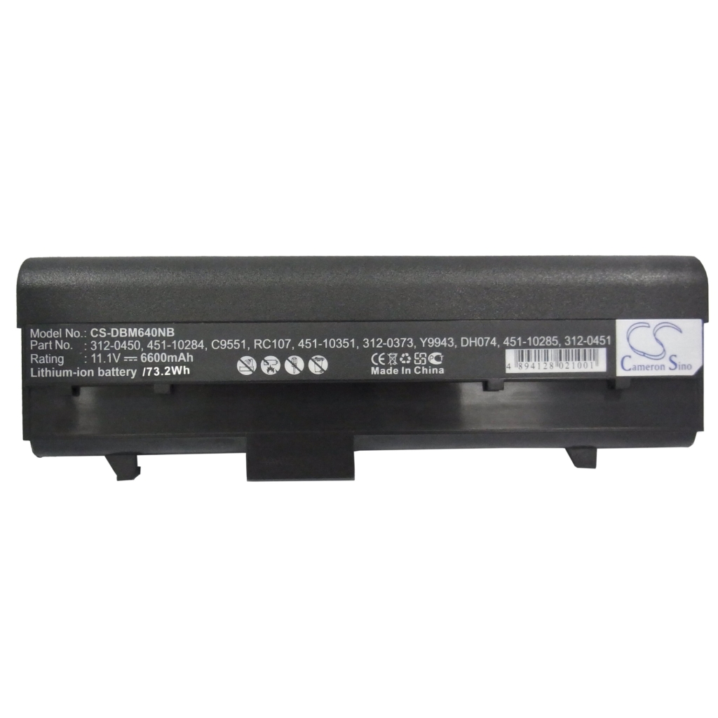 Laptop Akkus DELL CS-DBM640NB