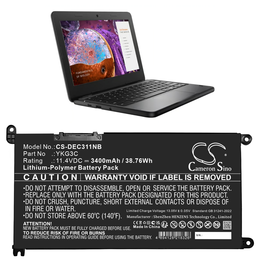 Battery Replaces YKG3C