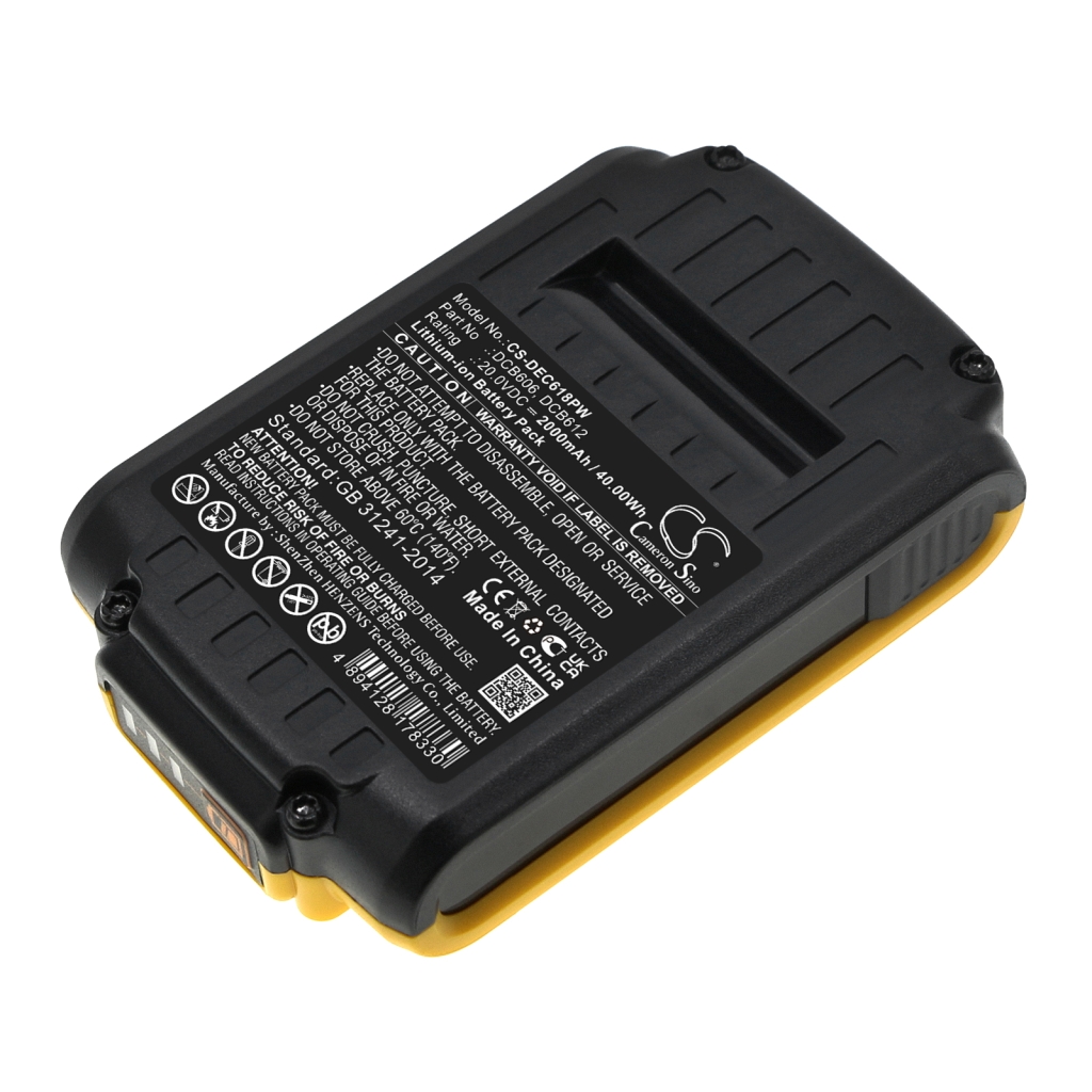 Battery Replaces DCB201-2
