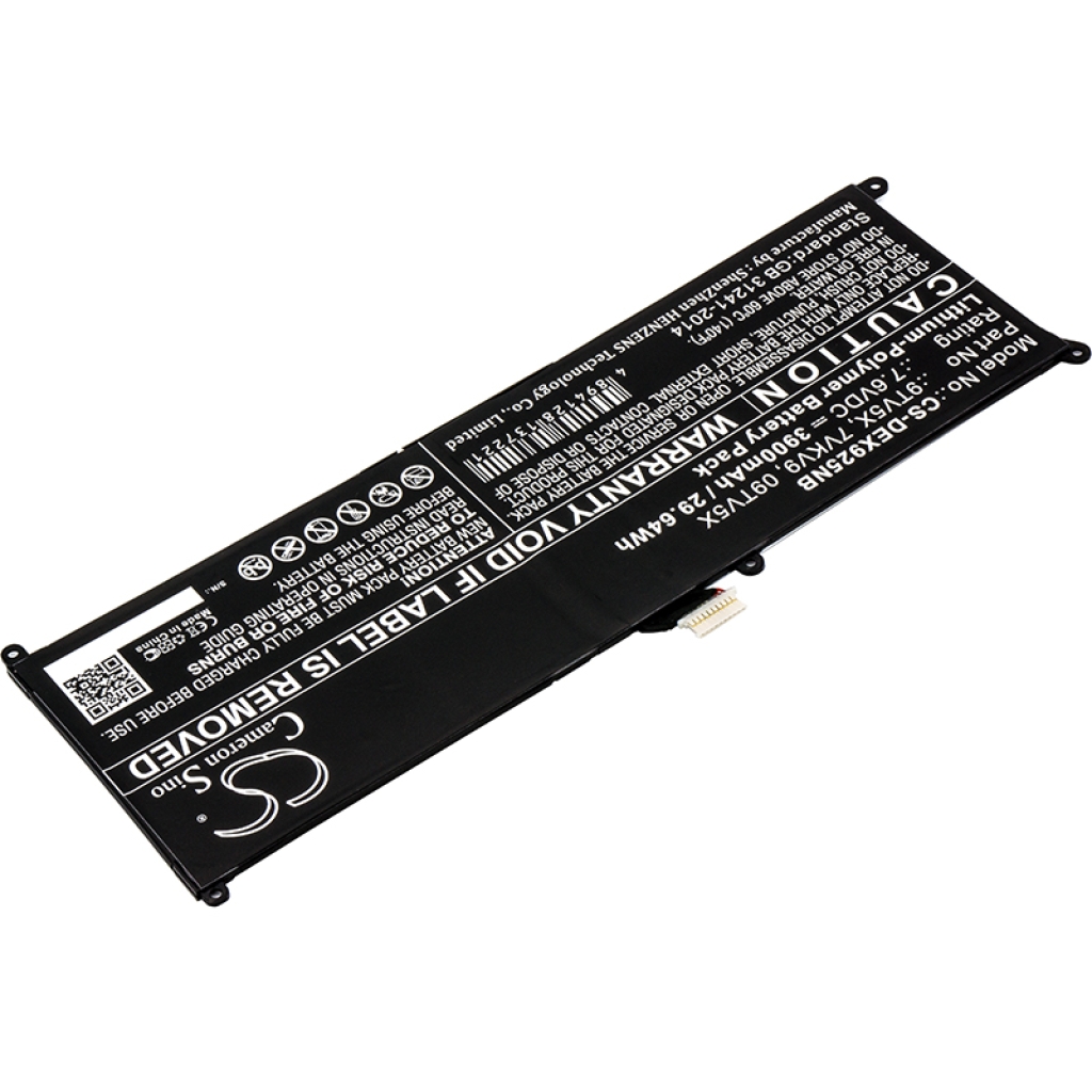 Battery Replaces 09TV5X