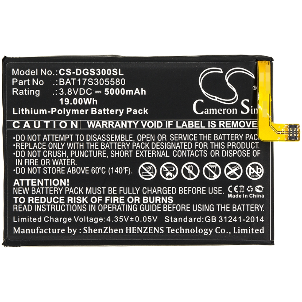 Battery Replaces BAT17S305580