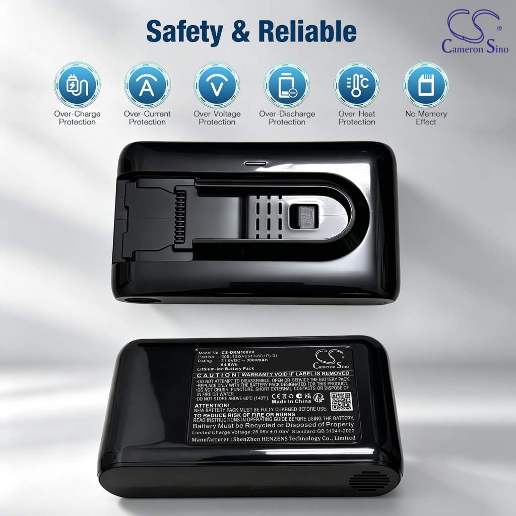 Battery for Dreame Mova I10 Cordless Vacuum Cleaner