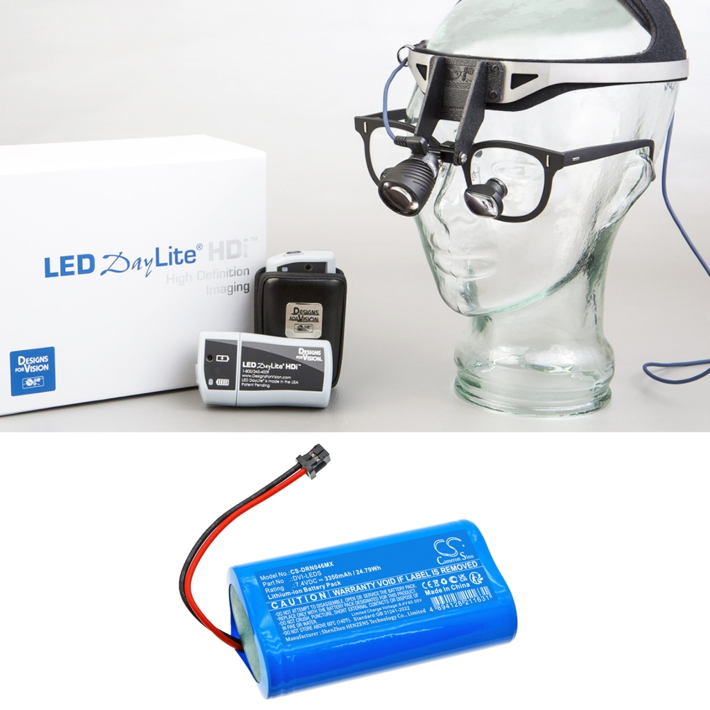 Medizinische Geräte Akkus Vision LED DayLite