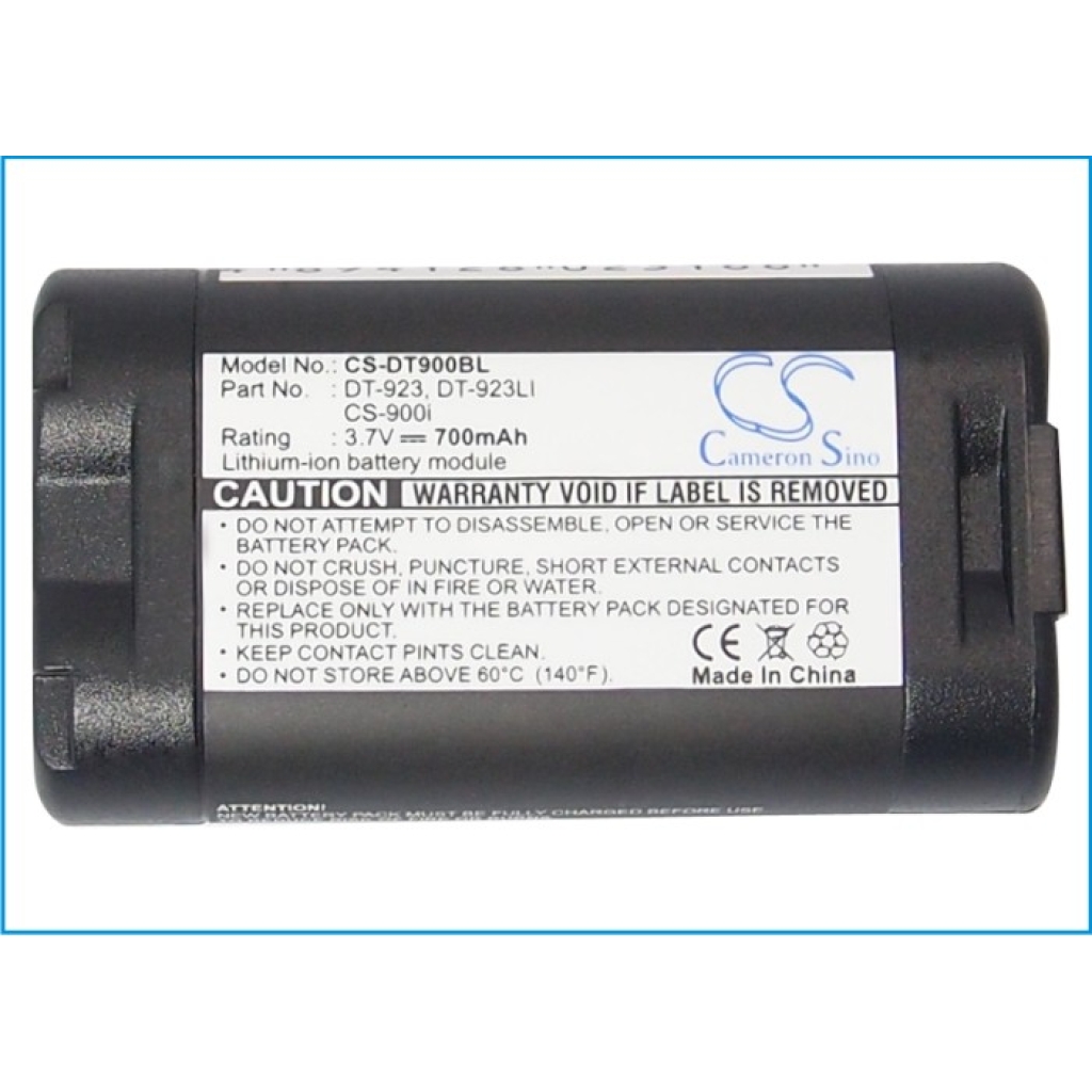 BarCode, Scanner Battery Casio CS-DT900BL