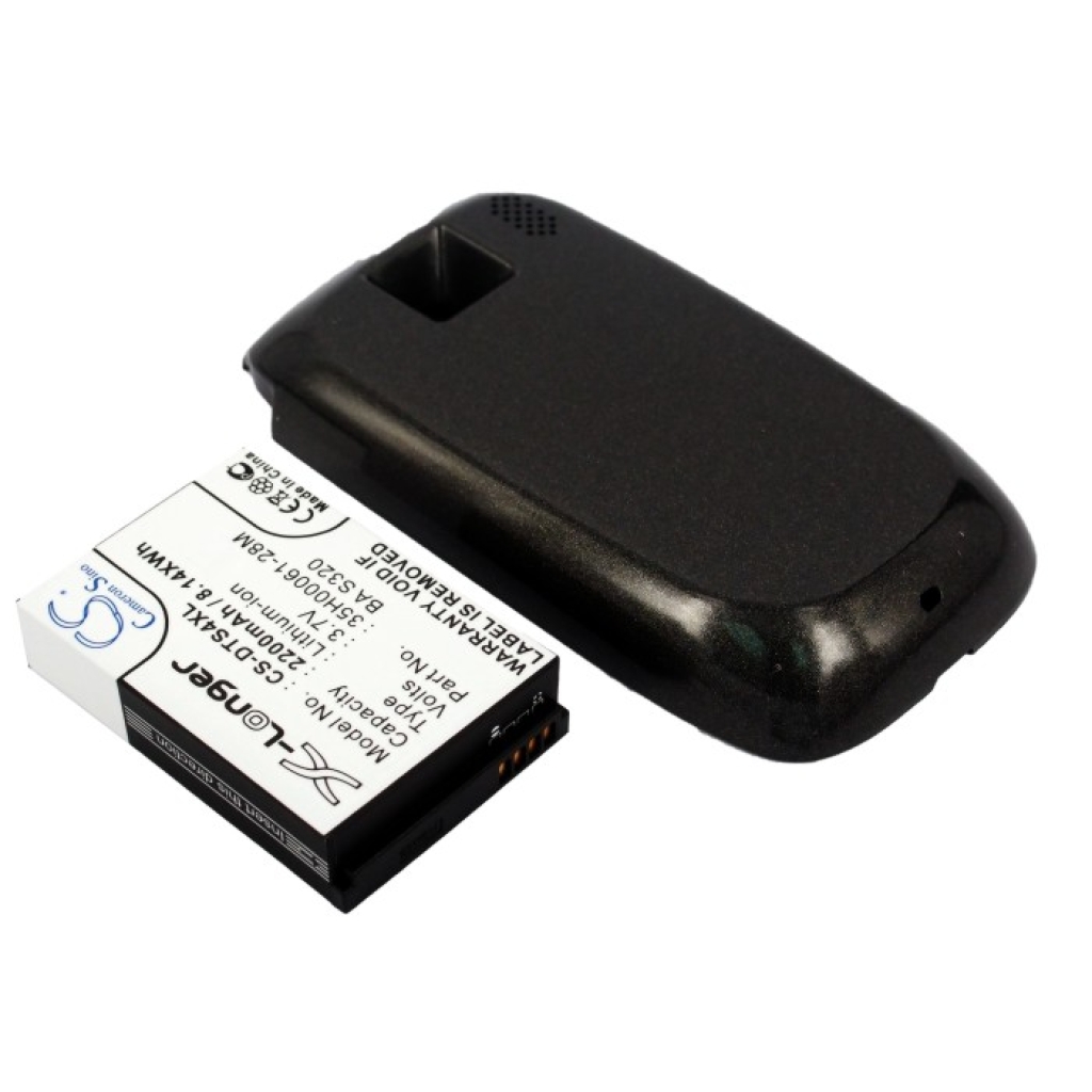 Cameron Sino X-Longer CS-DTS4XL erweiterter 3,7V 2200mAh Li-ion Akku für Telefon, mit schwarzer Rückabdeckung
