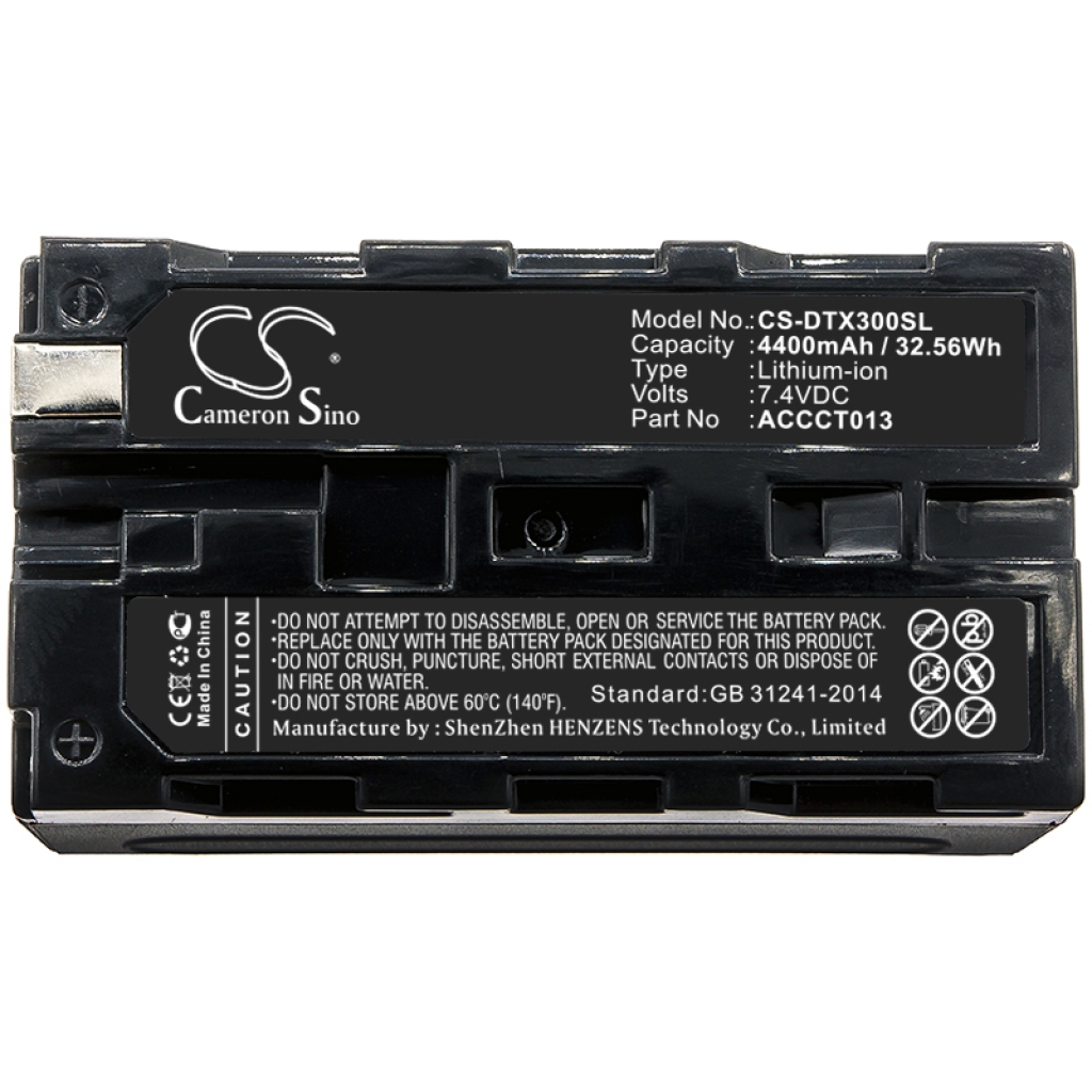 Compatible battery replacement for Drager ACCCT013
