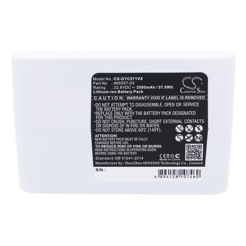 Battery compatible with Dyson