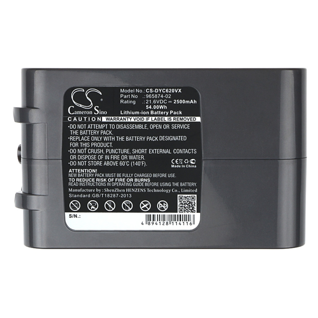 Dyson Vacuum Battery CS-DYC620VX