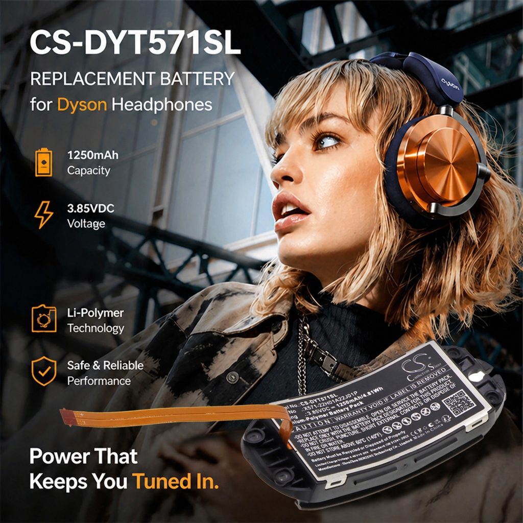 Akku kompatibel mit Dyson CS-DYT571SL