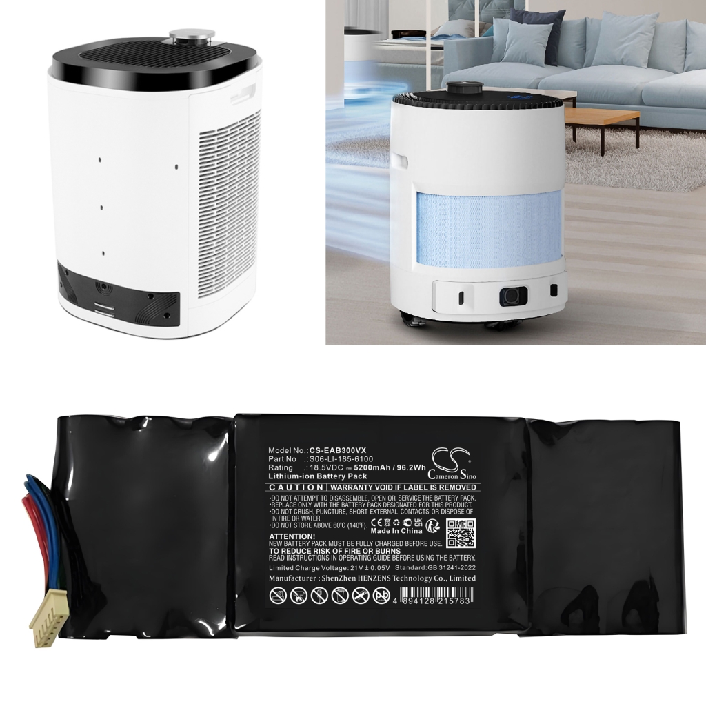 Vacuum Battery Ecovacs CS-EAB300VX