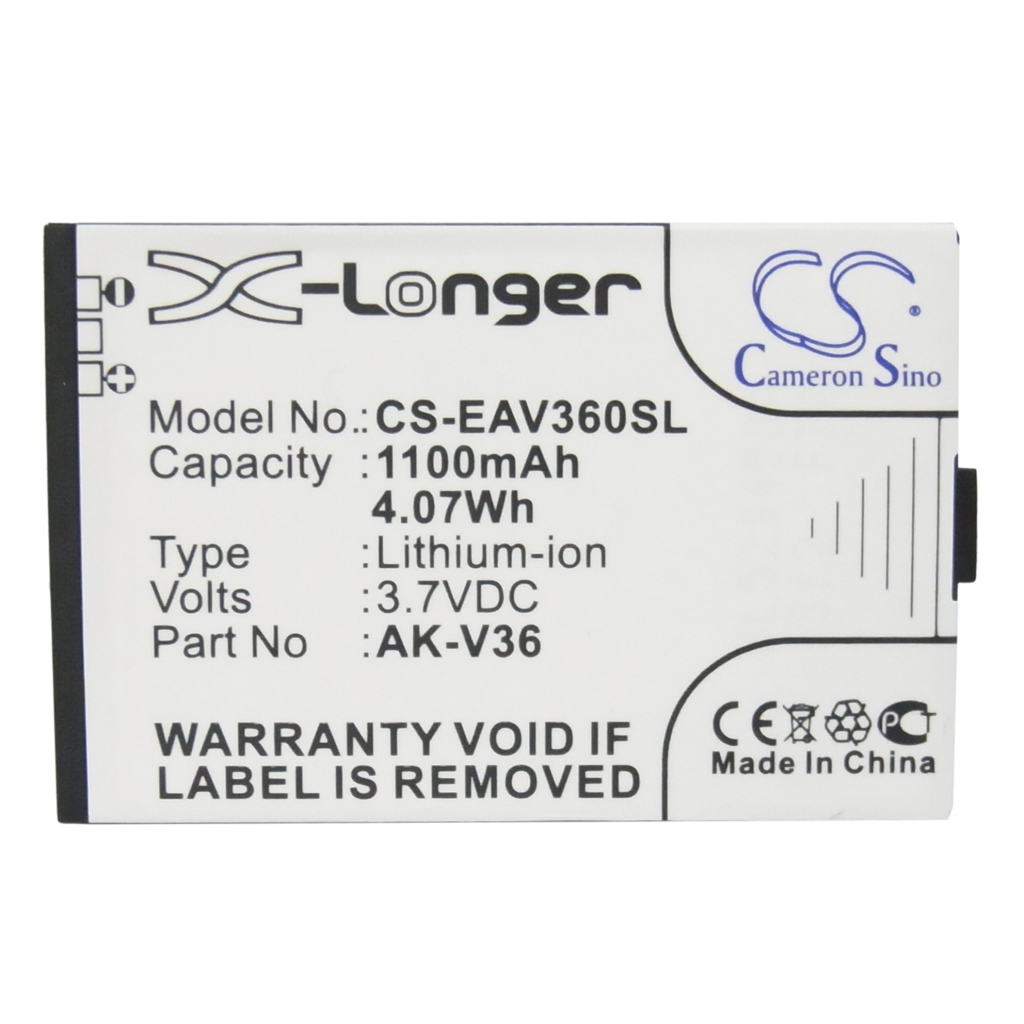 Battery Replaces AK-V35