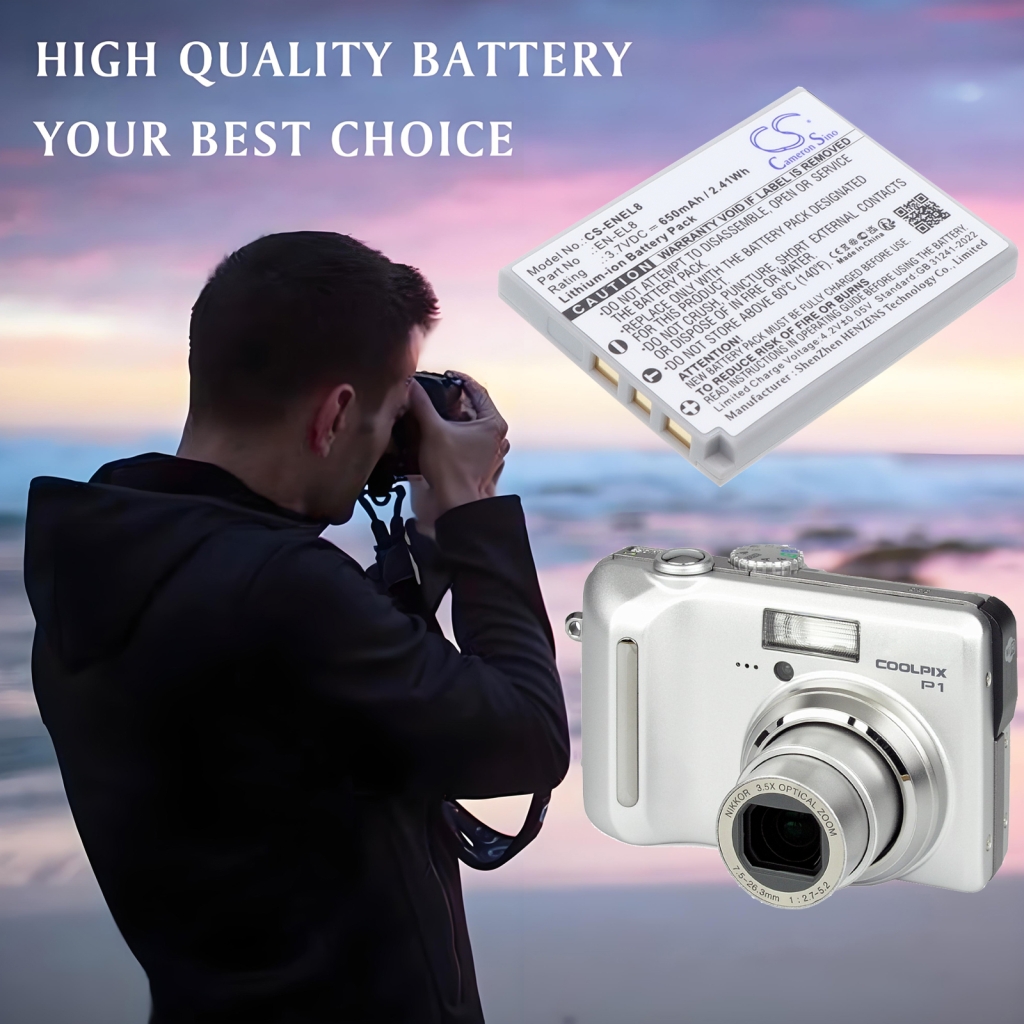 Camera Battery Nikon Coolpix S3