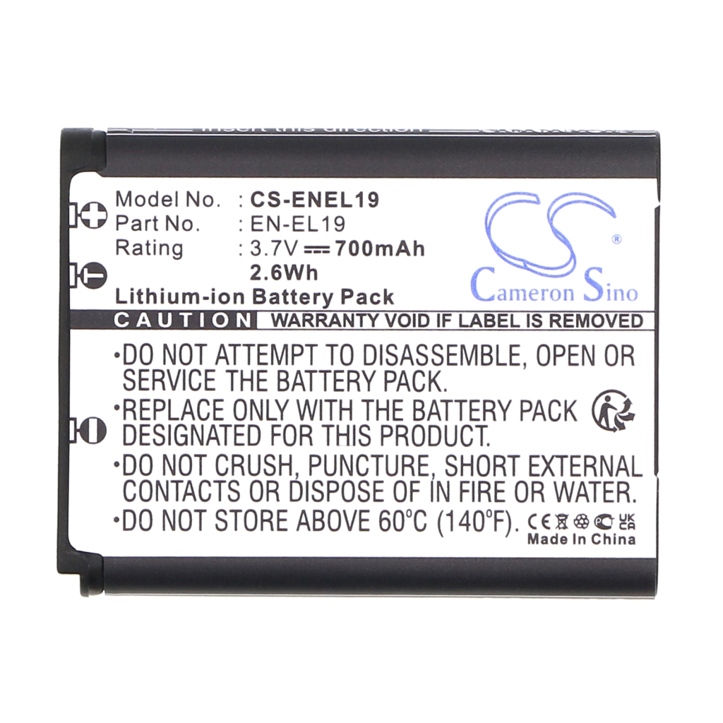 Camera Battery Nikon Coolpix S3300