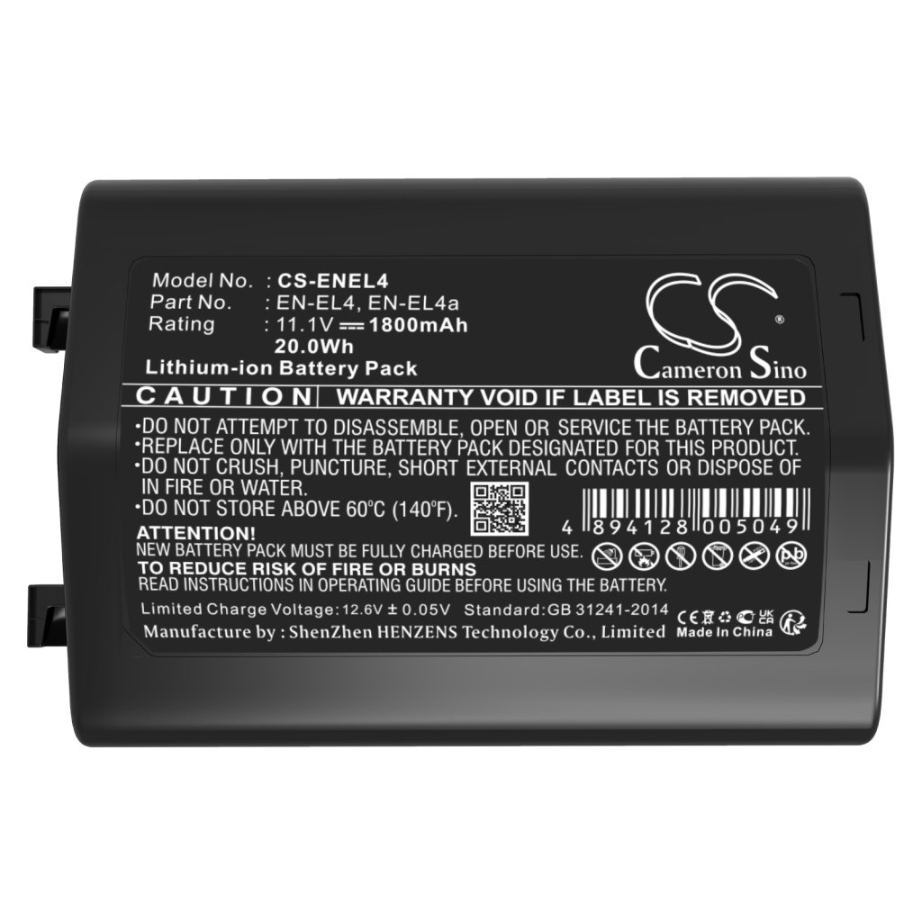 Battery Replaces EN-EL4e