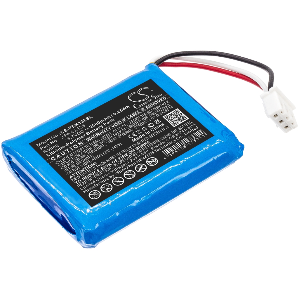 Kundenspezifischer Batteriepacks Fey elektronik CS-FEK138SL