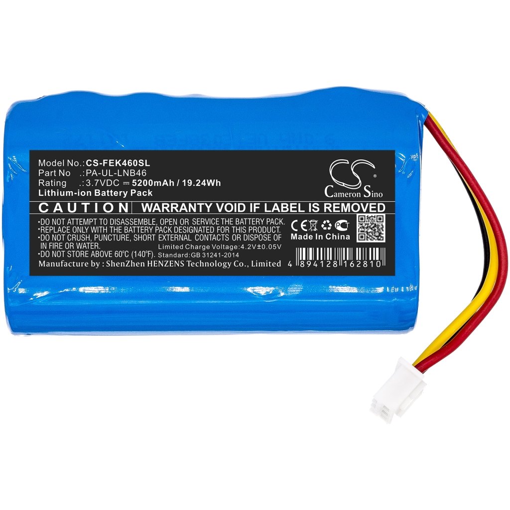Kundenspezifischer Batteriepacks Fey elektronik CS-FEK460SL