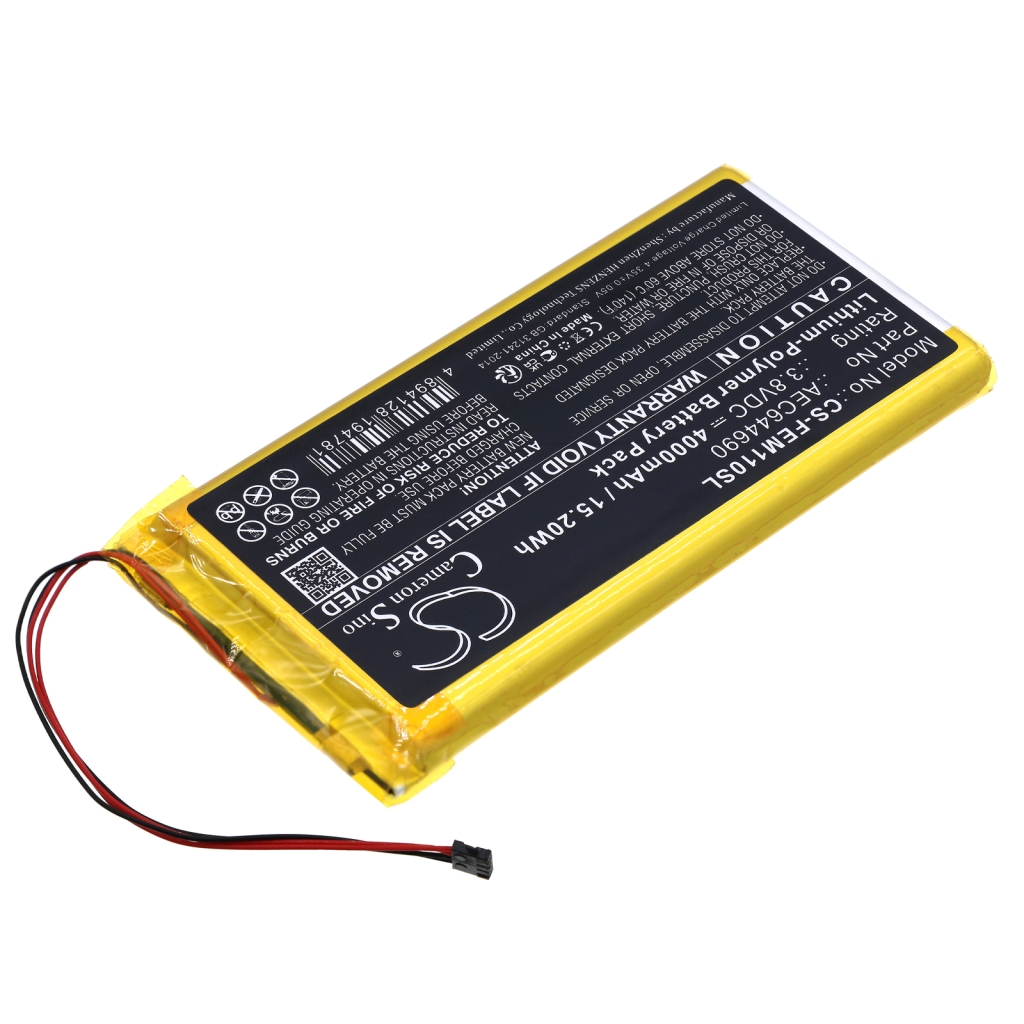 Compatible battery replacement for Fiio AEC644690