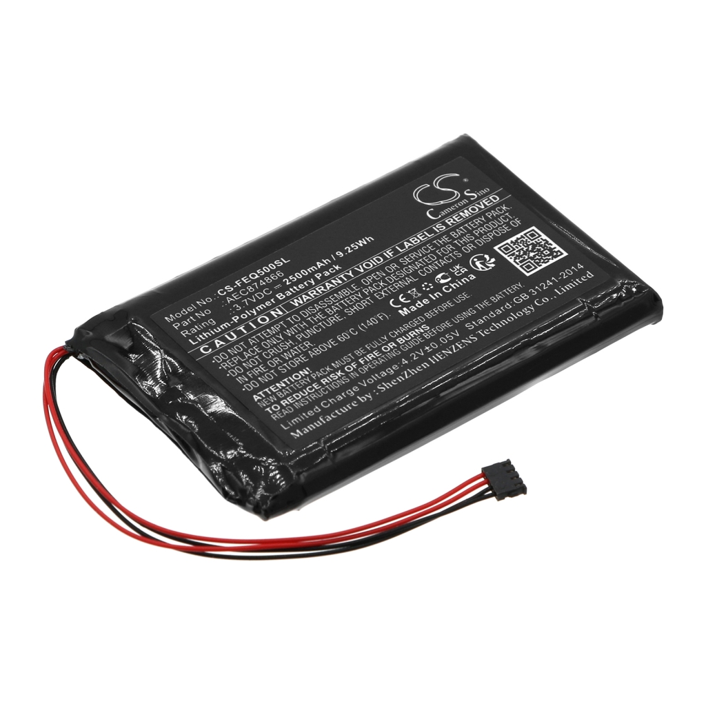 Compatible battery replacement for Fiio AEC874866
