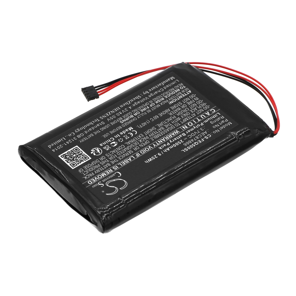 Compatible battery replacement for Fiio AEC874866
