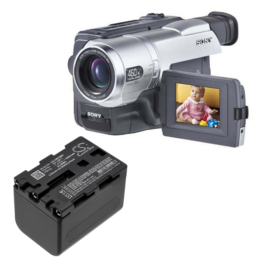 Kamera Akkus Sony CS-FM70MC