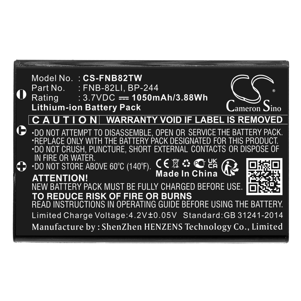 Camera Battery Digilife CS-FNB82TW
