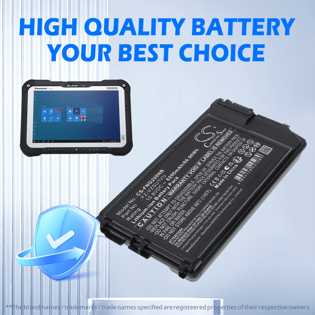 Notebook battery Panasonic CS-FNG200NB