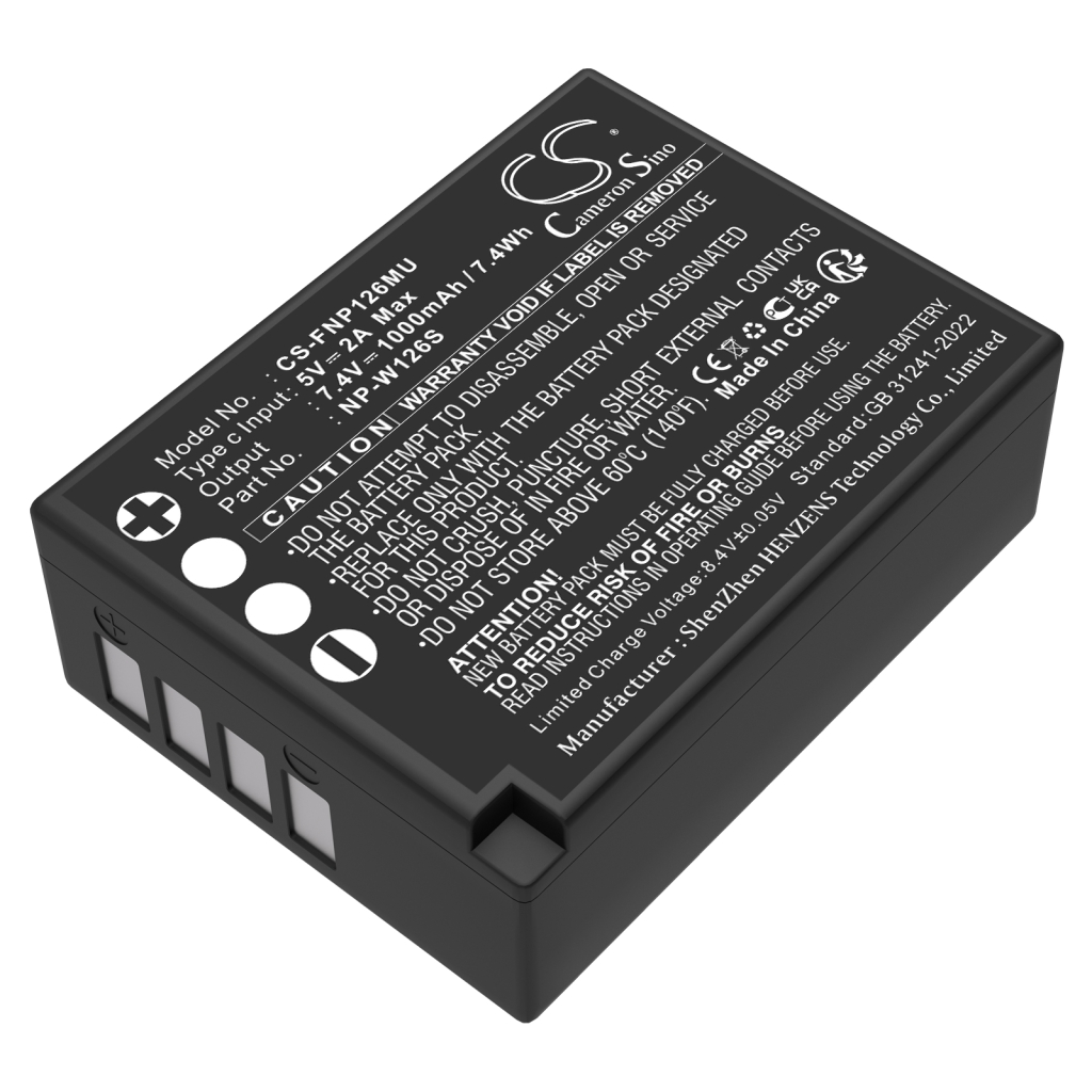 Camera Battery FUJIFILM CS-FNP126MU
