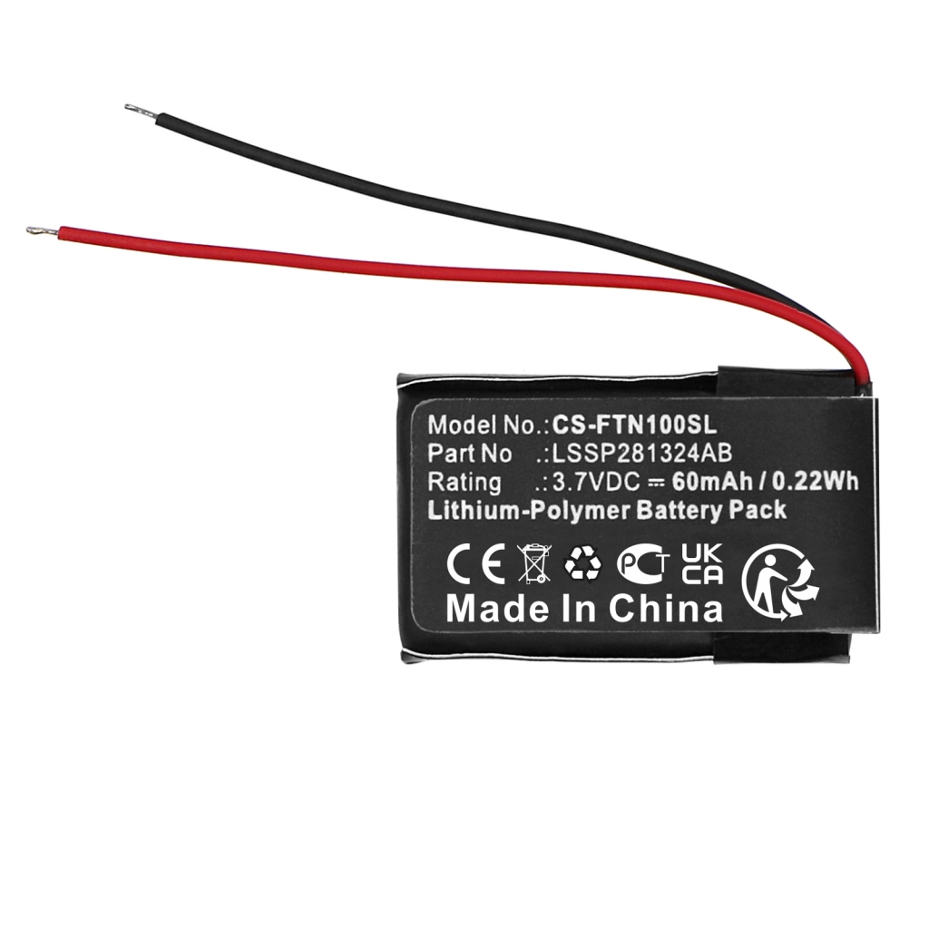 Compatible battery replacement for Fitbit LSSP281324AB