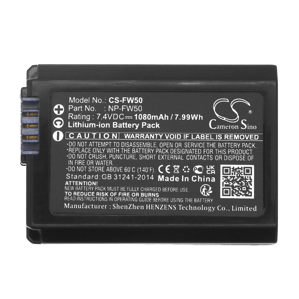 Camera Battery Sony SLT-A37K