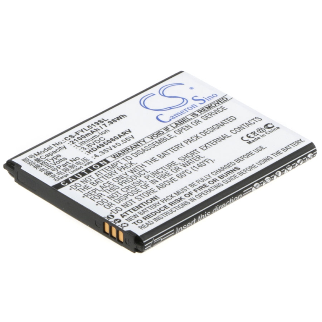 Compatible battery replacement for Fengyu HD495060ARV