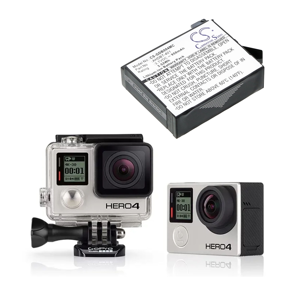 Akku kompatibel mit GoPro CS-GDB004MC