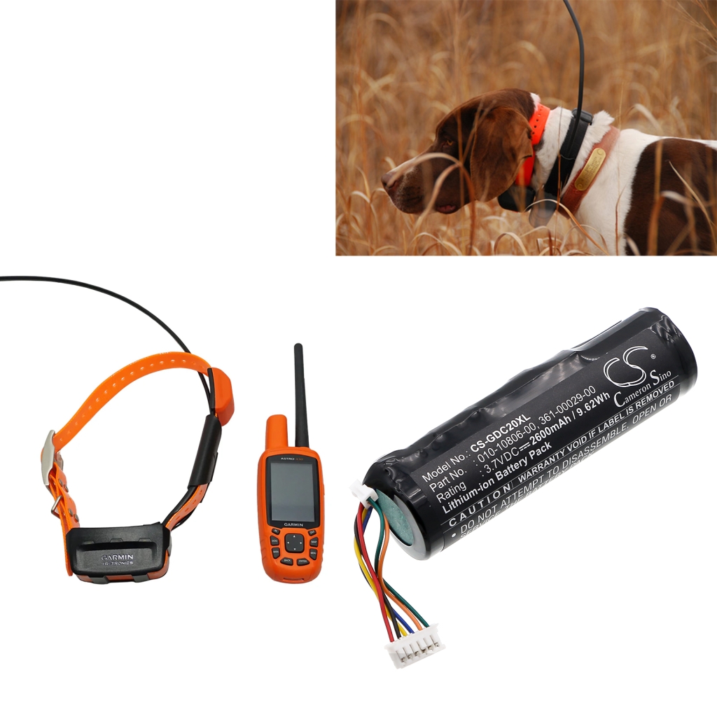Dog Collar Battery Garmin DC40