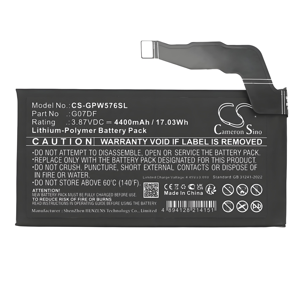 Battery Replaces G07DF