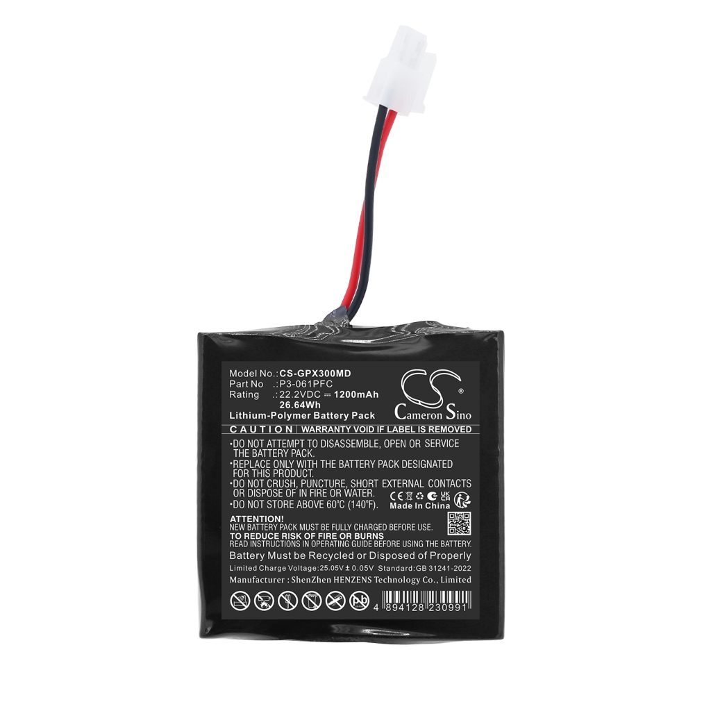 Akku kompatibel mit Genoray CS-GPX300MD