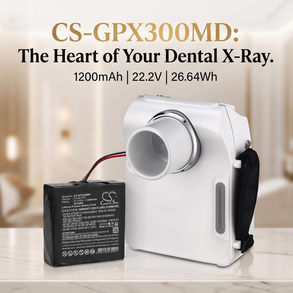 Akku kompatibel mit Genoray CS-GPX300MD