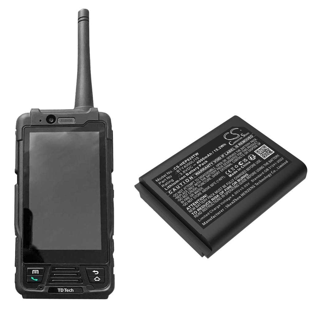 Walkie-Talkie Akkus Td tech CS-HEP820TW