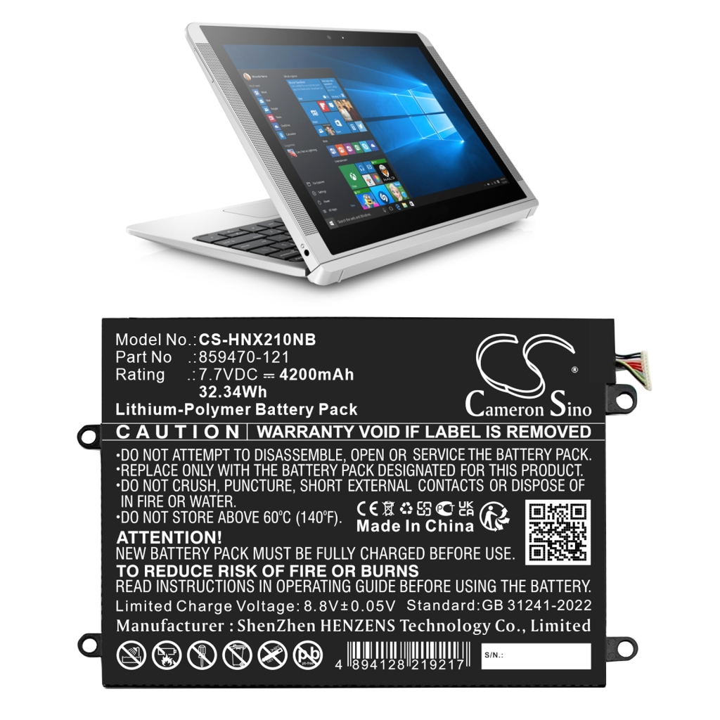 Notebook battery HP x2 210 G2(L5H41EA)