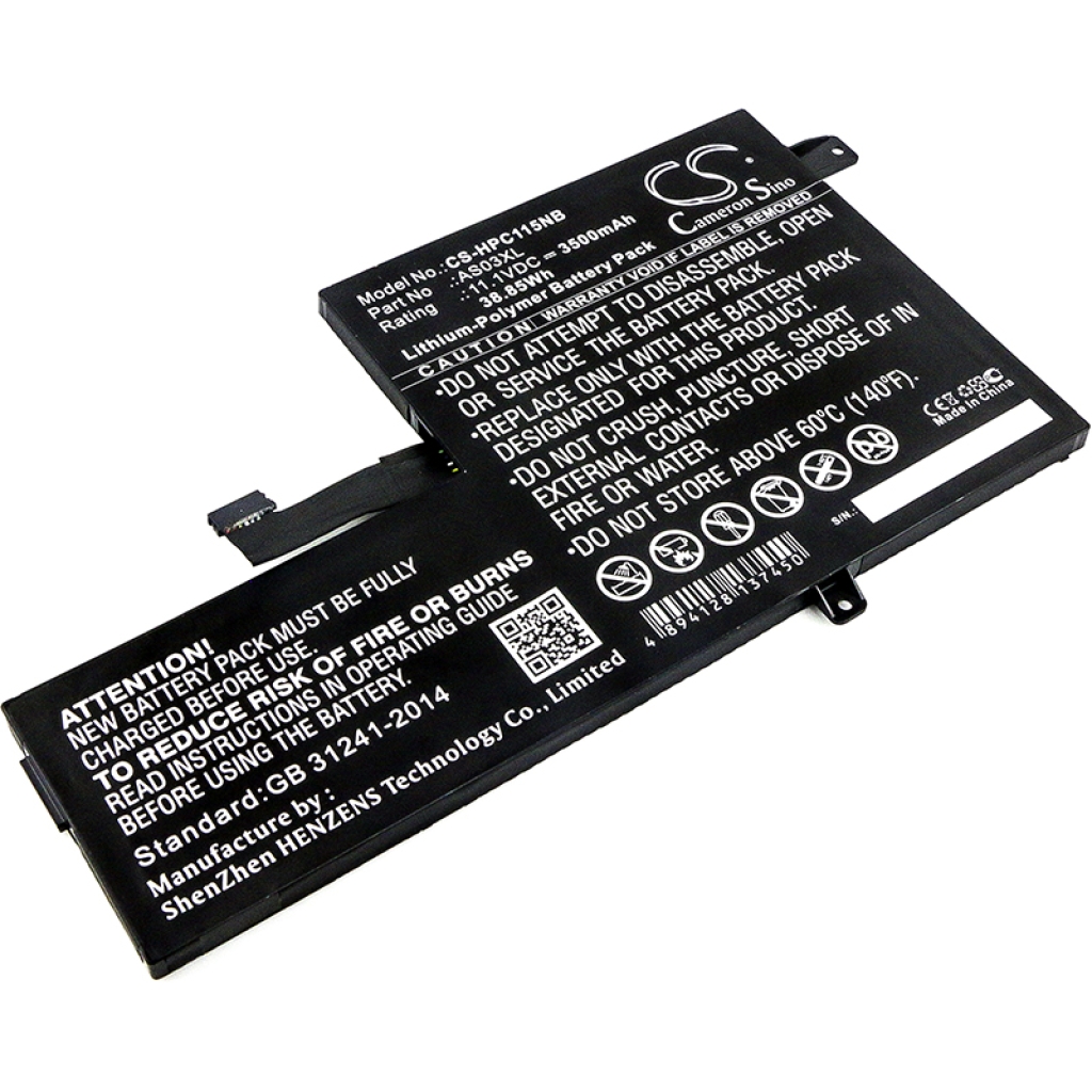 Notebook battery HP 1FX83UT