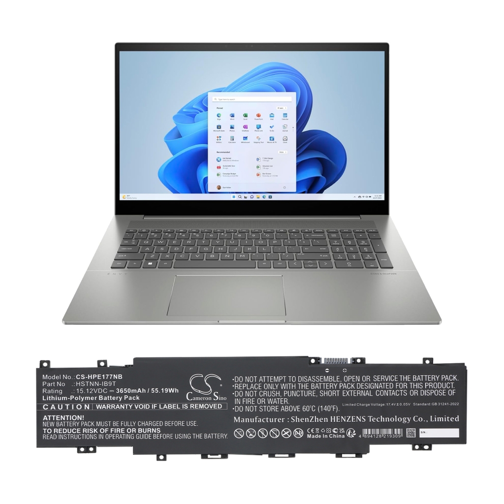 Laptop Akkus HP CS-HPE177NB