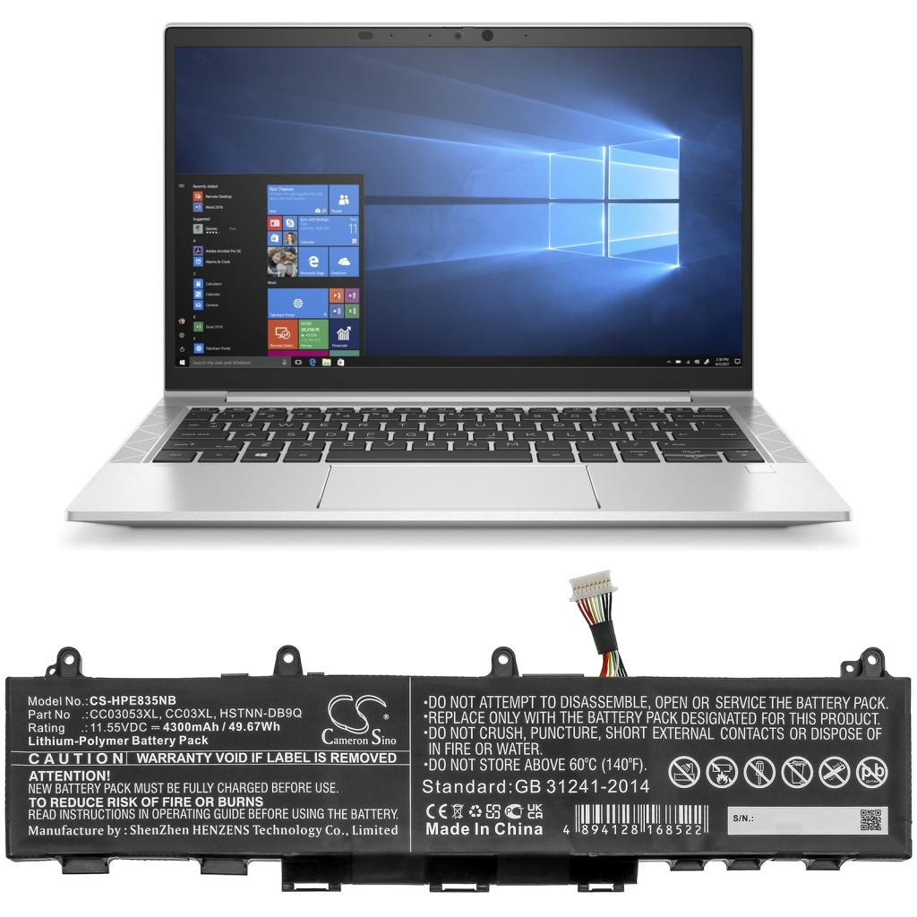 Laptop Akkus HP EliteBook 830 G7