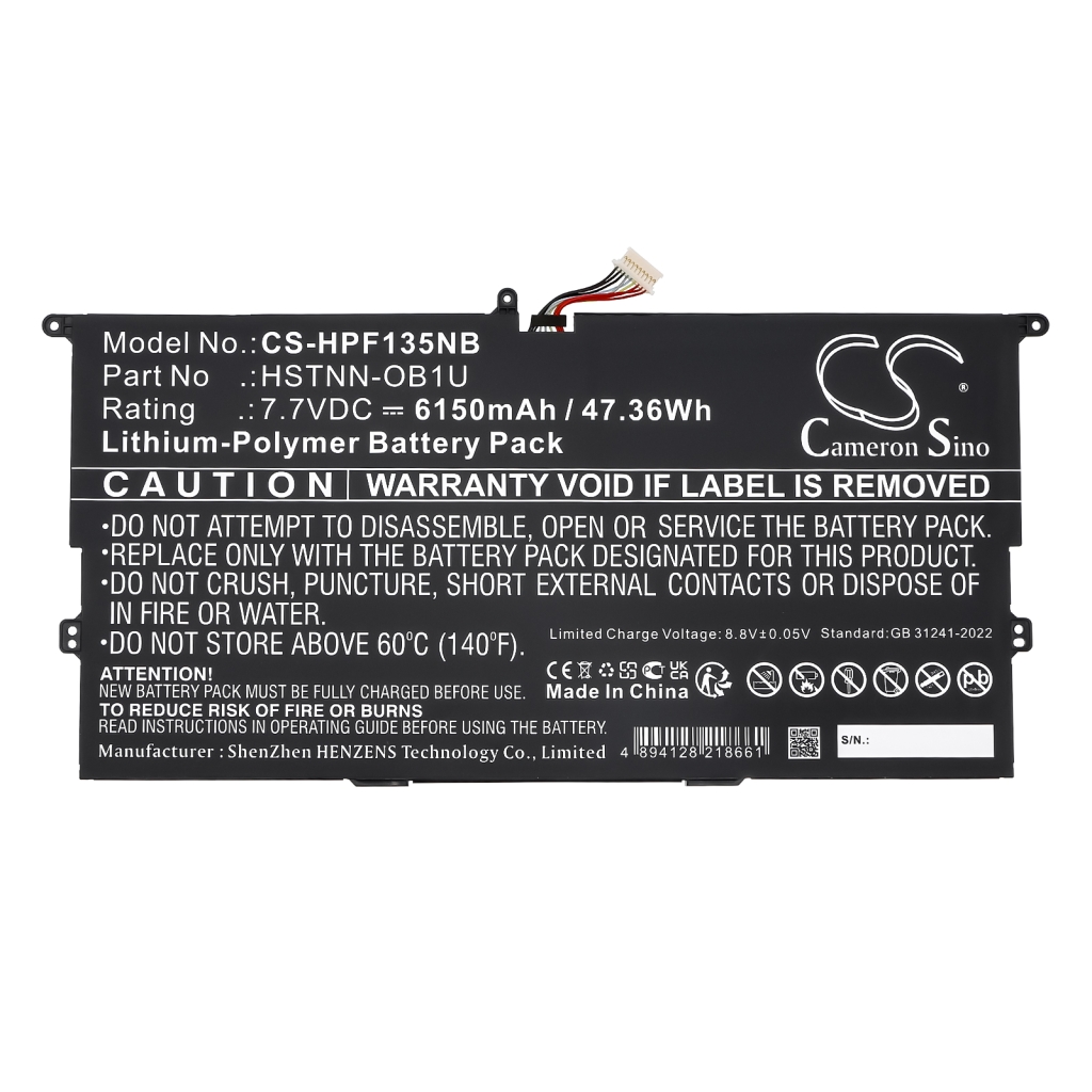 Notebook battery HP CS-HPF135NB