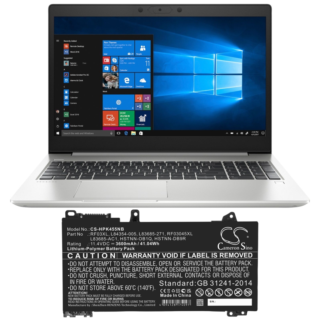 Laptop Akkus HP ProBook 455 G7