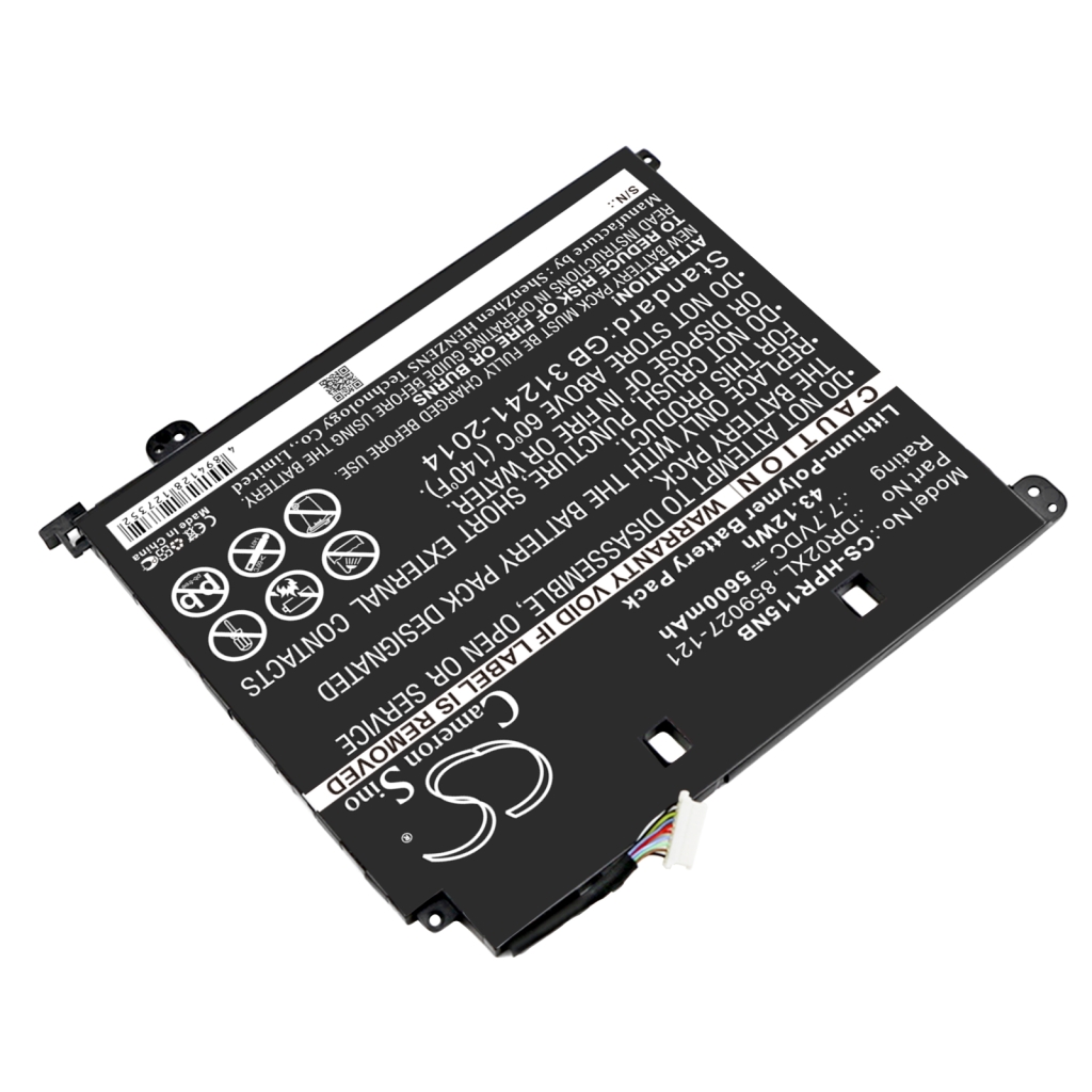 Laptop Akkus HP Chromebook 11 G5
