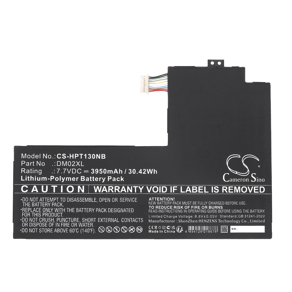 Tablet-PC Akkus HP CS-HPT130NB