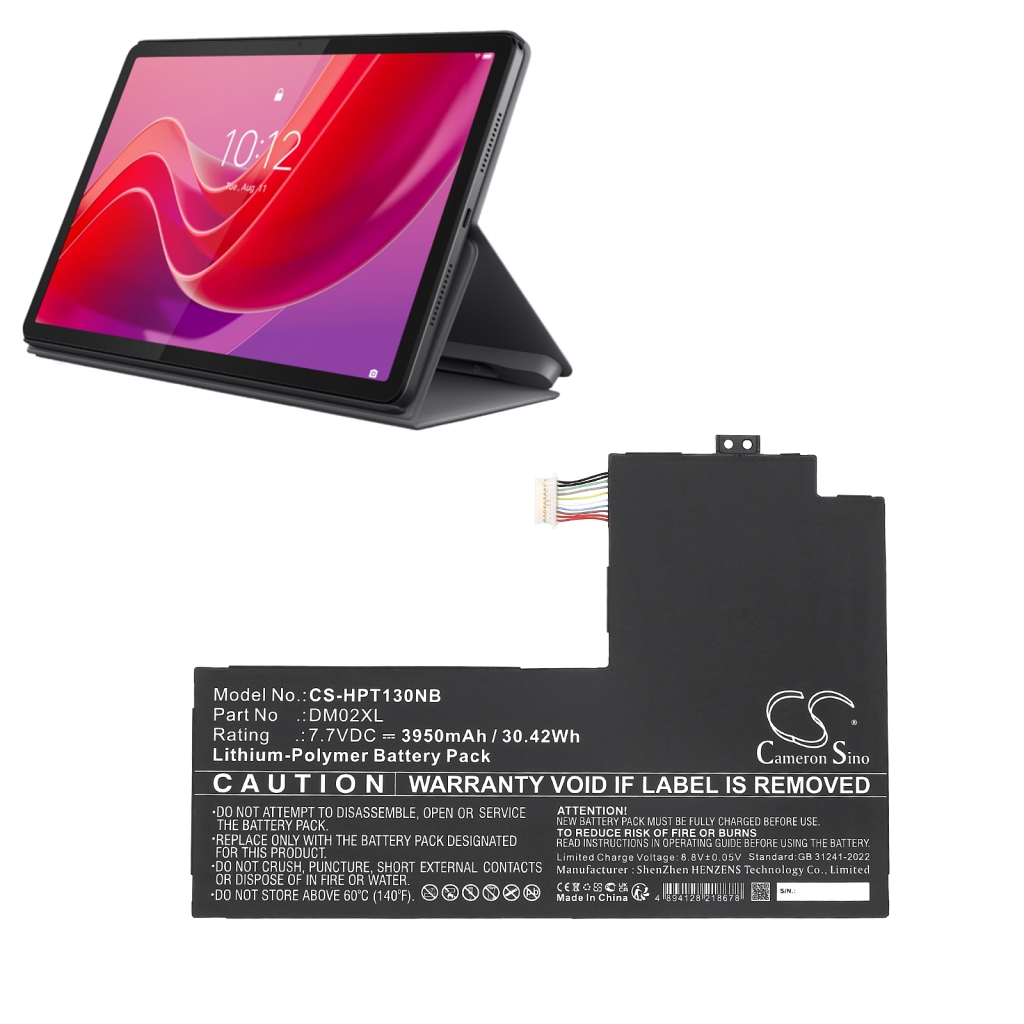 Tablet-PC Akkus HP CS-HPT130NB