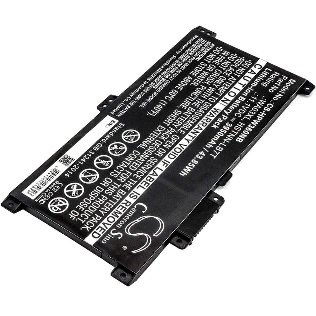 Battery Replaces WAO3XL
