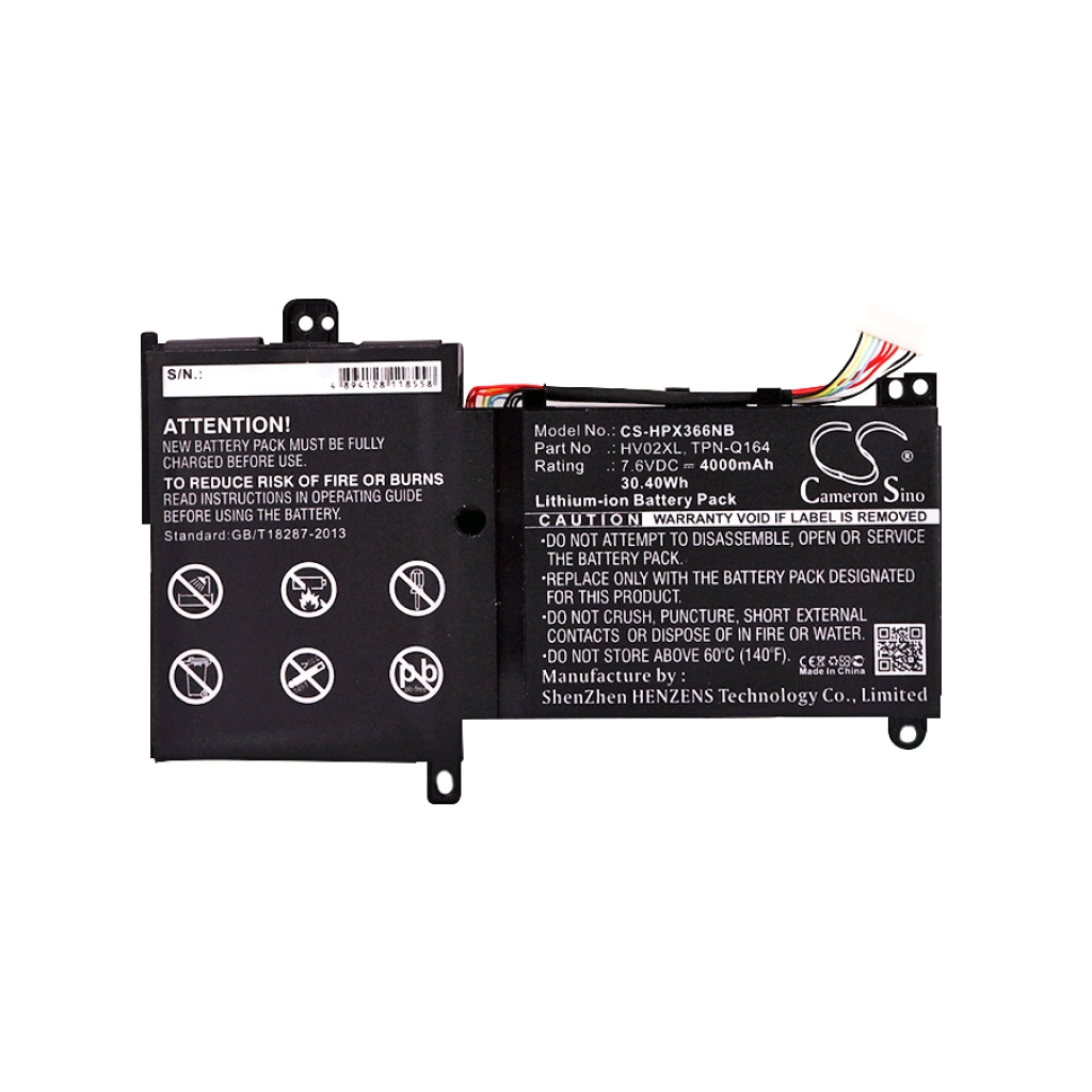 Laptop Akkus HP X360 310 G2
