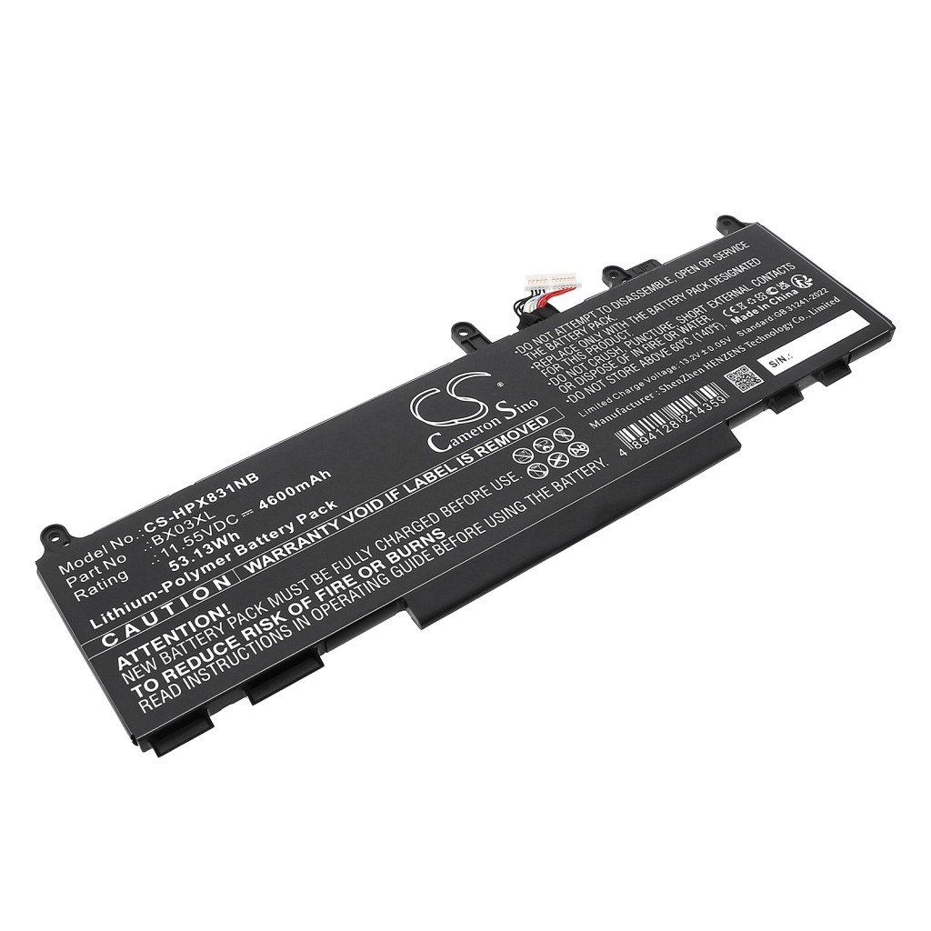 Battery Replaces BX03XL